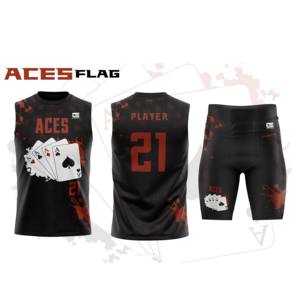 American Style 7v7 Youth <b>Football</b> Compression Set 01 Custom Sublimated 7on7 Uniforms <b>Printed</b> Techniques 7 on 7 <b>Football</b> Uniforms - Product Image 5