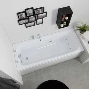 อ่างน้ำวนอะคริลิคทรงสี่เหลี่ยมแบบฝังในตัว รุ่นเอลซ่า - Product Image 2