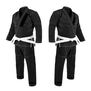 Kimono de tournoi Jiu Jitsu Gi brésilien 100% coton personnalisé de haute qualité Ceinture sans tissu anti-transpiration pré-rétréci et légère - Product Image 2
