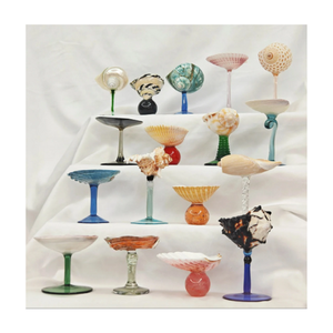 Verres à coquillages fabriqués avec un matériau de coquille de qualité supérieure, idéaux pour les tables à manger côtières, décoratifs du Vietnam - Product Image 2