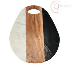 Tabla de Cortar de Cocina de Madera Ecológica Premium |   Tabla de Cortar Antibacteriana y Apta para Lavavajillas para Seguridad Alimentaria - Product Image 3
