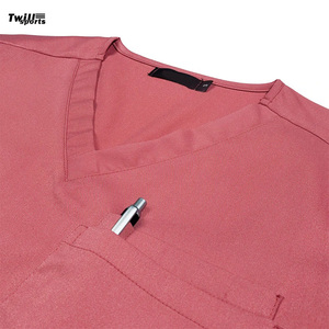 Uniformes Médicos Twillsports de Alta Calidad, Talla XL, Cuello en V, Personalizables OEM, con Tecnología de Detección de Agujas y Fusión sin Costuras - Product Image 2