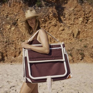 Colchoneta de Playa <span class=keywords><strong>Plegable</strong></span> Portátil Personalizada, Mochila para Exteriores, Respaldo Ajustable Multiposición, Silla de Playa con Bolsillo con Cremallera - Product Image 3