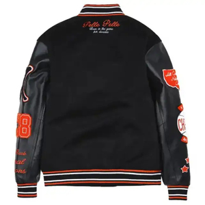 Ronpex International Direct Factory Suppliers Baseball Varsity <b>Jacket</b> 100% Wool Customize Colours Totally Customizable <b>Men</b> - Product Image 2