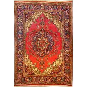 พรมเปอร์เซียแท้แบบที่หายาก ขนาด 9'2 x 6'3 - Product Image 1