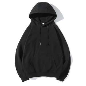 Sudadera con capucha extragrande con logotipo en relieve y cremallera de algodón 100% de invierno para hombre personalizada 410GSM - Product Image 5