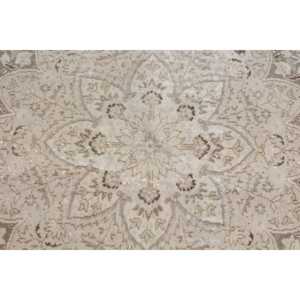 Tapis turc vintage 6,7x10,1 pi (205x307 cm), tapis gris à motifs floraux - Product Image 5