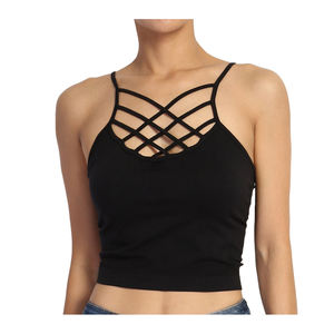 เสื้อชั้นในไร้รอยต่อสำหรับผู้หญิงเสื้อครอปโยคะเสื้อชั้นในเล่นกีฬาออกกำลังกายยิมปรับแต่งได้ตามต้องการ - Product Image 1