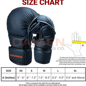 Guantes de entrenamiento de MMA de alta calidad hechos en Pakistán, cómodos guantes de cuero para entrenamiento de MMA unisex - Product Image 4