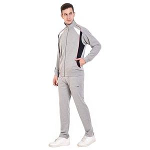 Conjunto Deportivo de Invierno para Hombre, Chaqueta con Cremallera y Pantalones de Chándal de Felpa 100% Algodón Ecológico de Alta Calidad, con Color Personalizado - Product Image 5