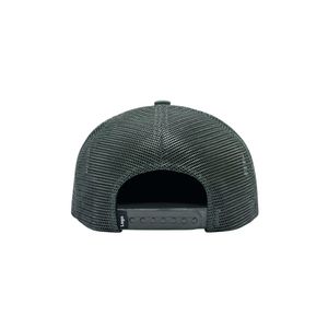 Gorra Trucker de Malla Bicolor con Logotipo Personalizado, Visera Plana, Ligera, Transpirable, Estilo Urbano y de Golf, Ajustable con Cierre a Presión - Product Image 4