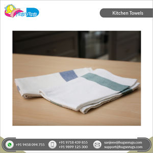 Serviettes de cuisine de golf de l'Inde Différentes couleurs et designs disponibles Serviettes de cuisine en lin 100% coton de la plus haute qualité - Product Image 3
