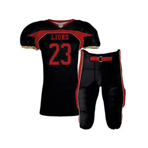 Dernier maillot de football américain de haute qualité Design personnalisé Uniforme de sport avec pantalon à bon prix - Product Image 3