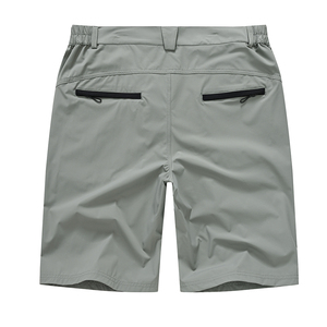 2026 Men's Summer Sport Board Shorts High Waist Zipper Fly Waterproof Multiple Pockets <b>Elastic</b> <b>Belt</b> Eco-Friendly Outdoor Cycling - Product Image 3