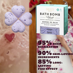 ชุดระเบิดอาบน้ำแฮนด์เมดผสมลาเวนเดอร์ พร้อมน้ำมันธรรมชาติ บำรุงผิว ชุ่มชื้น เป็นมิตรต่อสิ่งแวดล้อม ผลิตในสหภาพยุโรป สำหรับแบรนด์ส่วนตัว - Product Image 2