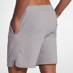 Nouveaux shorts de mode 2019 de haute qualité pour hommes, couleur unie, décontractés, pour l'entraînement, taille élastique, écologiques - Product Image 3