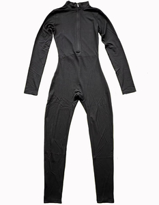 Combinaison de yoga chaude à manches longues de couleur unie 2025 pour femmes, col carré, tenue sexy, nouvelle collection automne-hiver, logo et taille personnalisés - Product Image 2