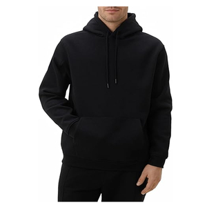 Sweat-shirts à capuche pour hommes en polyester 100% délavé à l'acide, tailles XL et XS, fermeture éclair et tissu en molleton français - Product Image 1