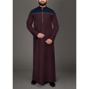 Mejores precios Casual estilo árabe XS tamaño Jubbba tradicional musulmán accesorios de ropa de longitud completa Thobes diseñado patrón liso - Product Image 1