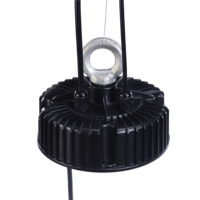 Projecteur LED UFO Antron 240W à sortie unique, étanche IP65-67, alimentation AC-DC, boîtier plastique, garantie 5 ans