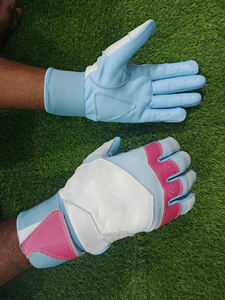 Guantes de Bateo de Béisbol de Calidad Profesional, Cuero Dividido Premium, Antideslizantes, con Logotipo y Diseño Personalizados - Product Image 4