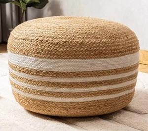 ปอกระเจาและผ้าฝ้ายถัก2ชิ้นอเนกประสงค์สำหรับตกแต่งดีไซน์ทันสมัย - Product Image 2