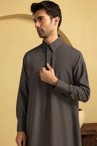 Vêtements islamiques pour hommes Thobe musulman arabe Jubba prix de gros vêtements décontractés Jubba pour hommes en stock produit le plus vendu - Product Image 6