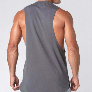 Camisetas sin mangas OEM para hombre con impresión de logotipo, ropa deportiva para culturismo, camisetas sin mangas ajustadas para hombre, ropa de gimnasio muscular a la moda - Product Image 6