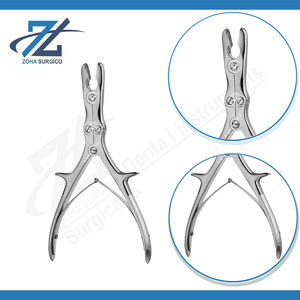Rongeur de Hueso de Acción Compuesta Luer, Manual, Mordida de 6 mm, 190 mm de Largo, Recto, Instrumentos Quirúrgicos de Acero Inoxidable, Certificado CE - Product Image 3