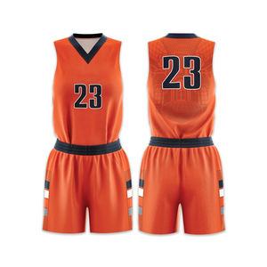 Vente en gros d'uniformes de basket-ball sur mesure pour unisexe Logo de l'équipe personnalisée Design d'uniformes de basket-ball cousus - Product Image 1