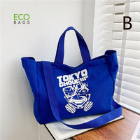 Sac fourre-tout moderne en toile de coton écologique de taille moyenne pour ordinateur portable, avec logo personnalisé, réutilisable, promotionnel, avec poignées, en tissu uni