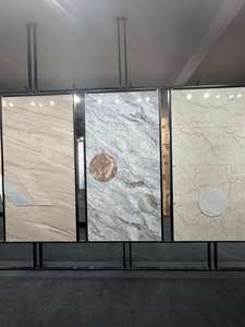 Carreaux vitrifiés en céramique émaillée de texture solide moderne de 600x1200mm pour l'application de mur et de plancher dans les appartements - Product Image 2