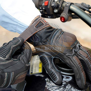 Gants de course à doigts entiers avec logo personnalisé, en cuir respirant, pour le cyclisme, marque privée, service OEM unisexe - Product Image 2