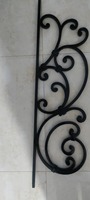 Système de balustrade d'escalier et de balcon en fer forgé classique, best-seller, pour villa, hôtel, appartement, résistant à la rouille et aux UV