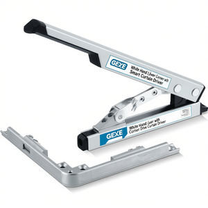 GEZE Levier manuel blanc avec entraînement d'angle pour moteur de rideau intelligent - Product Image 3