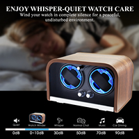 Boîte de remontoir de montre Smart Top Technology-Ultra silencieuse (~ 10dB) avec arrêt intelligent, 4 modes, type-c et alimentation par batterie