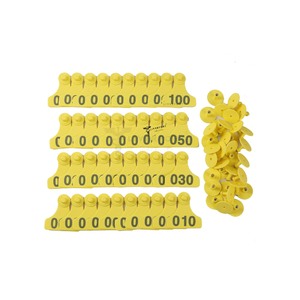 แท็กหูปศุสัตว์พลาสติก TPU สัตวแพทย์แบบนำกลับมาใช้ใหม่ได้แท็กโลหะโคโคสัตว์การระบุตัวตนของสัตว์เลี้ยงในฟาร์มสัตว์ - Product Image 1