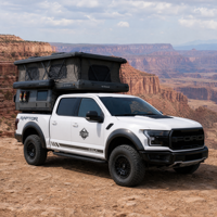 Camping-car sur plateau de camion 4x4, camping-car pliable pour pick-up, remorque de camping, caravane, camping-cars