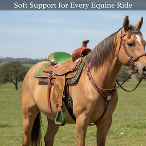 Silla de Montar de Cuero Occidental 100% Hecha a Mano |   Silla de Montar a Caballo de Alta Calidad Estilo Inglés - Product Image 2