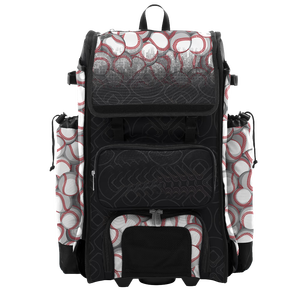 Sac à dos de grande capacité pour équipement de baseball avec crochet de clôture Poche pour chaussures Porte-casque et compartiments de rangement multifonctionnels - Product Image 1