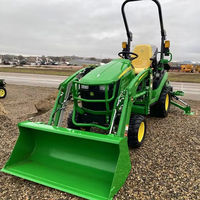 Hochwertiger 1025R John Deere Rasenmäher-Traktor mit Schaufel-Baggerlader / Mini-Baggerlader für Bauarbeiten 4x4