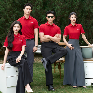 เสื้อโปโลผู้ชายราคาประหยัด ผ้าเนื้อหนา 210 กรัม ทนทาน ระบายอากาศได้ดี พร้อมดีไซน์ตัดต่อสีที่ไหล่ เหมาะสำหรับใส่ทำงานหรือเล่นกีฬา - Product Image 5