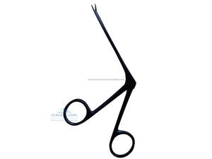 Instrumen Bedah Forsep Telinga Mikro, Kualitas Tinggi Dilapisi Hitam Halus - Product Image 2