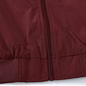 High Quality Bomber Winter Jacket With Stylish Collar And Elegant Stitch <b>Details</b> Vintage Style Bomber Jacket - Product Image 4