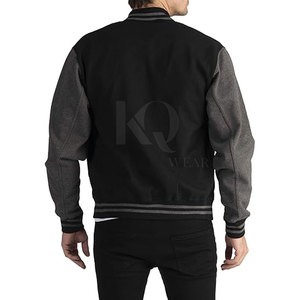 Blouson universitaire réversible pour homme, moderne et décontracté, léger et écologique, idéal pour l'hiver et le quotidien - Product Image 2