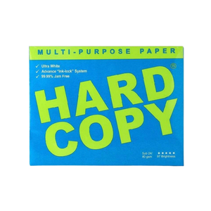 Papel A4 DE COPIA DURA DE 75 gramos con salida nítida para tareas de impresión de oficina Papel A4 DE COPIA DURA blanca natural listo para enviar - Product Image 1