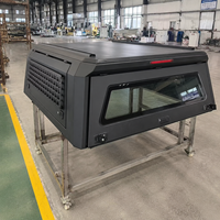 Capot de camion en aluminium pour Chevrolet Colorado, benne de 5 pieds, 2015-2022, avec portes latérales doubles