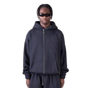 OEM Personnalisé Haute Performance Hommes Zip Hoodie Durable Et À La Mode Idéal Pour Les Aventures En Plein Air - Product Image 2