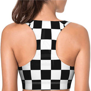 Soutien-gorge de sport sans couture respirant à sublimation pour femmes, idéal pour le fitness, la course à pied, la salle de sport, le yoga, séchage rapide, écologique - Product Image 6
