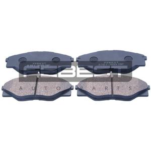 Set di pastiglie freno anteriori FEBEST (0101-GGN15F) - Product Image 1